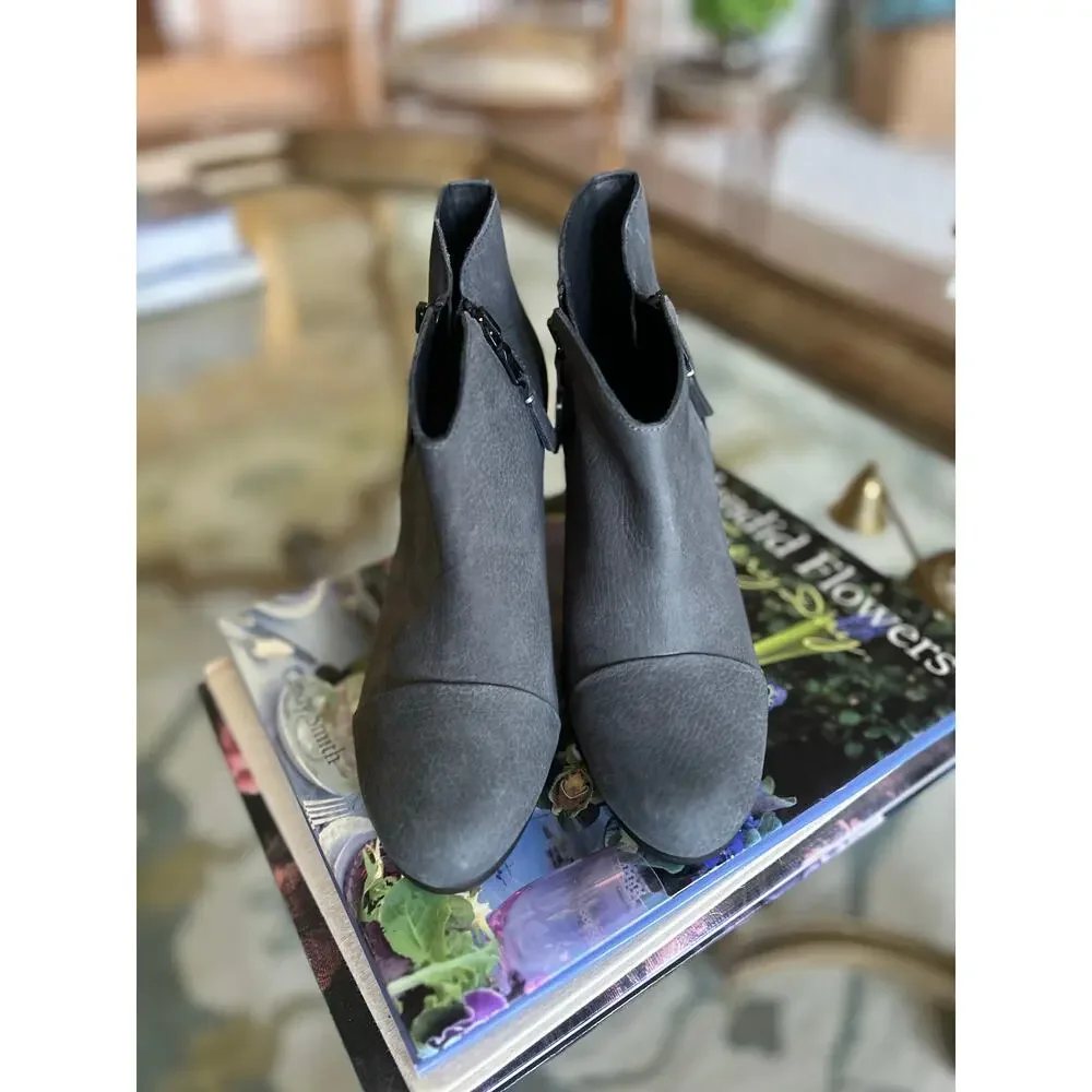 Rag & Bone Suede Margot Boot Charcoal Gray Women’s 37.5